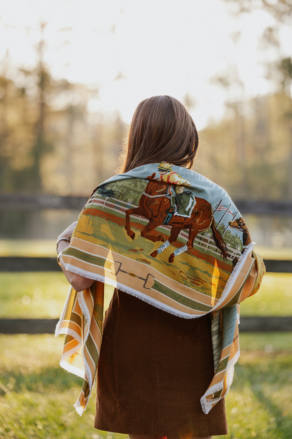 Black Cloud Course Wool Wrap