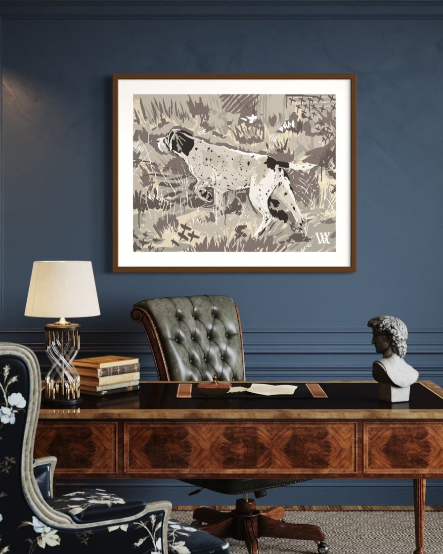 Neutral Pointing Strong | Austin Williams Art | austinwilliamsart.com