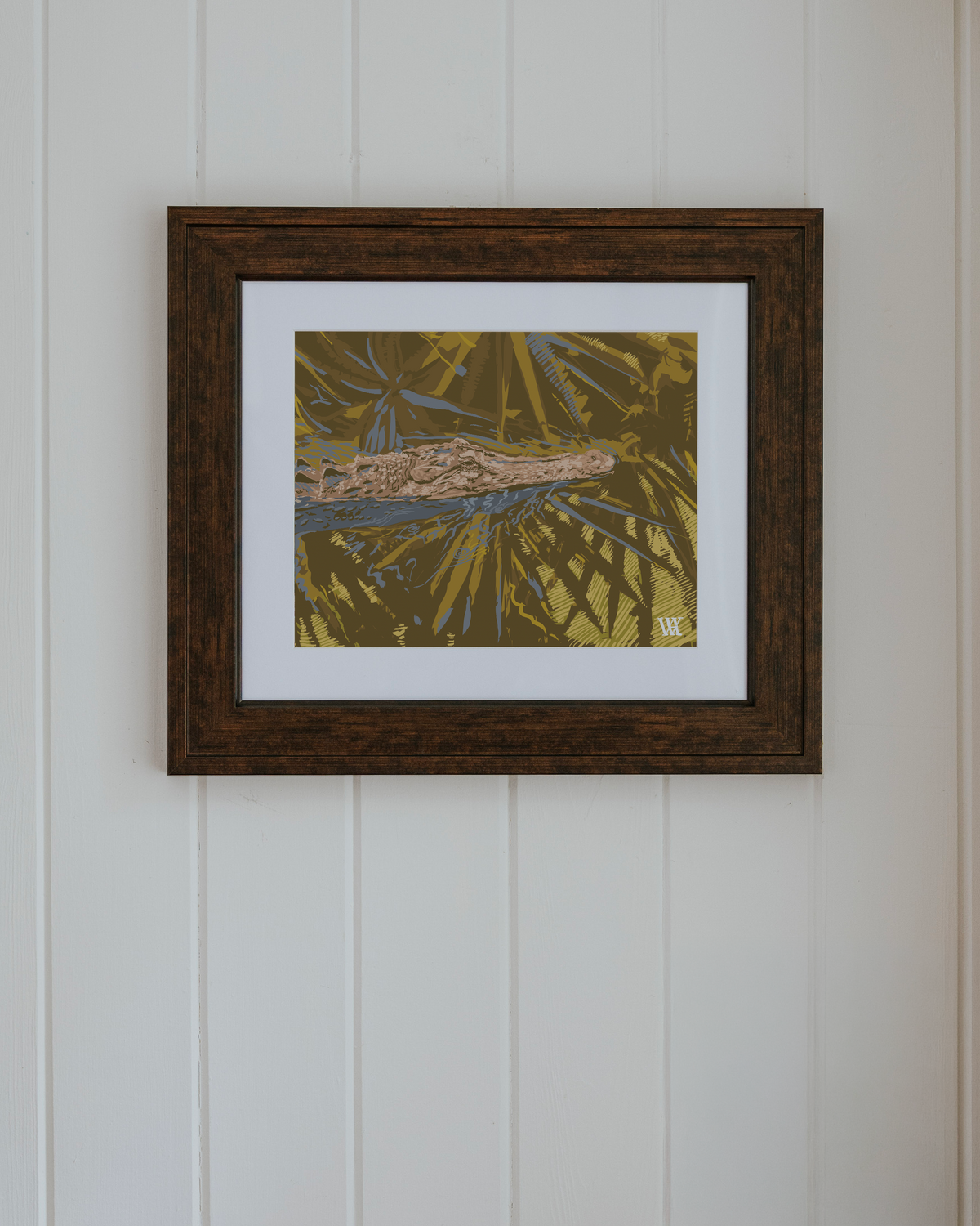 Gold Ocmulgee Alligator