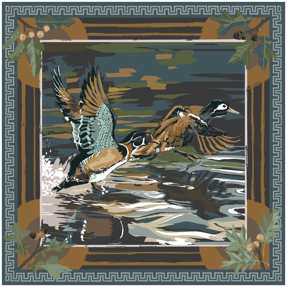 Marsh Dusk Landing design